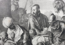 Load image into Gallery viewer, Paolo Veronese, after. Adoration of the Kings. Engraving by Frédéric Horthemels. c.1729/38.