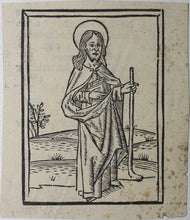Load image into Gallery viewer, Three Original Northern Renaissance Woodcuts from a Postilla, ca. 1490–1510.