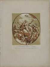 Load image into Gallery viewer, Giuseppe Passeri, after. Assumption of the Virgin. Engraving by Paul Ponce Antoine Robert de Séri. 1742.