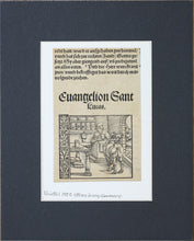 Load image into Gallery viewer, Reformation New Testament Leaf. Woodcut. Early XVI C.