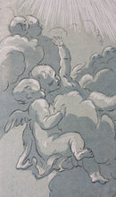 Load image into Gallery viewer, Luigi Garzi, after. St Philippe de Néry. Engraving by Anne Claude de Caylus. 1742.