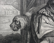 Load image into Gallery viewer, Paolo Veronese, after. Adoration of the shepherds. Engraving by Louis Jacob. 1742.