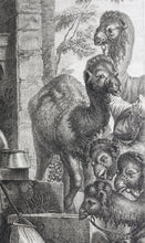 Load image into Gallery viewer, Paolo Veronese, after. Rebecca. Engraving by Jean Moyreau. 1742.
