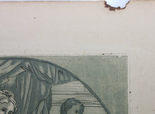 Load image into Gallery viewer, Pietro de' Pietri, after. The Virgin and child with saints. Engraving by Anne Claude de Caylus. 1742.