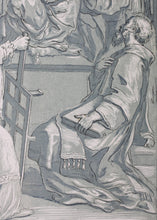 Load image into Gallery viewer, Pietro de' Pietri, after. The Virgin and child with saints. Engraving by Anne Claude de Caylus. 1742.