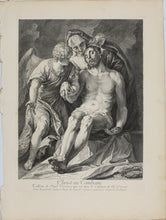 Load image into Gallery viewer, Paolo Veronese, after. Pietà. Engraving by Gaspard Duchange. 1742.