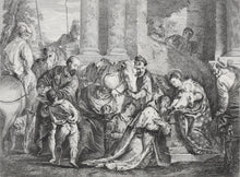 Load image into Gallery viewer, Paolo Veronese, after. Adoration of the Magi. Engraving by Jacques Philippe Le Bas. 1742.