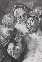 Load image into Gallery viewer, Paolo Veronese, after. Pietà. Engraving by Gaspard Duchange. 1742.