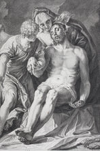 Load image into Gallery viewer, Paolo Veronese, after. Pietà. Engraving by Gaspard Duchange. 1742.