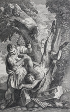 Load image into Gallery viewer, Paolo Veronese, after. Apollo flaying Marsyas. Engraving by François Joullain. 1742.