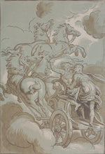 Load image into Gallery viewer, Paolo Farinati, after. The Sun's chariot. Engraving by Nicolas Lesueur. 1742.