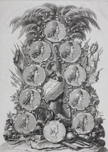 Load image into Gallery viewer, Antoine Benoist, after. Portraits of Louis the Great. Engraving by Charles Louis Simonneau. 1704.