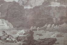 Load image into Gallery viewer, Joseph Vernet, after. Coastal scene. Engraving by Francesco del Pedro. Late XVIII - early XIX C.