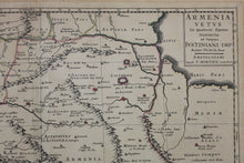 Load image into Gallery viewer, Philippe de La Rue. The map of Armenia at the time of Justinian. Published by C. Mortier. XVIII C.