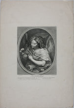 Load image into Gallery viewer, Antoine Coypel, after. Annonciation. Engraving by Jacques Jean Pasquier. Mid XVIII C.