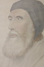 Load image into Gallery viewer, Hans Holbein, after. Portrait of Lord J. Russell, Privy seal with one eye. Engraving by Francesco Bartolozzi. 1796.