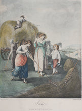 Load image into Gallery viewer, William Hamilton, after. June. Engraving by Francesco Bartolozzi. Reprint XX C.