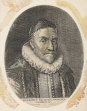 Load image into Gallery viewer, Michiel Jansz. Mierevelt, after. Portrait of William I, Prince of Orange. Engraving. Late XVII C.