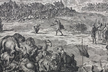 Load image into Gallery viewer, Jan Luyken. Jacob meets Esau. Genesis XXXIII. Etching. First half of XVIII C.