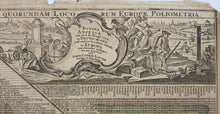 Load image into Gallery viewer, Tobias Conrad Lotter. Polyometry of Germany and some other parts of Europe. Engraving chart. 1760.