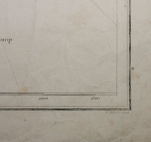Load image into Gallery viewer, La Pérouse, after. Plan of the Baie de Castries, Russia. Engraving map. 1797.