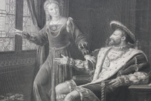 Load image into Gallery viewer, Fleury François Richard, after. Women are fickle and who trusts them is a fool. Engraving by Auguste-Gaspard-Louis Desnoyers. 1817.