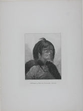 Load image into Gallery viewer, John Webber, after. A Woman of Prince William's Sound. Engraving by James Basire. 1784.