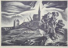 Load image into Gallery viewer, Joseph Vavak. Church at Niles. Lithograph. c. 1938.