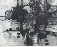 Load image into Gallery viewer, Amelia Harper. Blue Landscape. Etching, Aquatint. 1976.