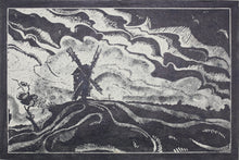 Load image into Gallery viewer, Feliks Dolgan. Old Windmill. Linocut. 1966.