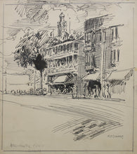 Load image into Gallery viewer, Henry Michael O'Connor. Willimantic. Ink drawing. 1914.