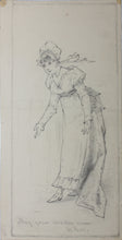 Load image into Gallery viewer, Lizbeth B. Humphrey. May your shadow never be less. Birthday greeting. Graphite drawing. XIX C.