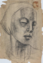 Load image into Gallery viewer, American Beauty. Graphite and chalk drawing. XX C.