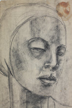 Load image into Gallery viewer, American Beauty. Graphite and chalk drawing. XX C.