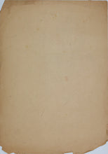 Load image into Gallery viewer, Male nude figure back view. Charcoal drawing. XX C.
