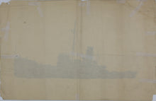 Load image into Gallery viewer, Steam Tug Boat. Ink, brush. Mid XX C.