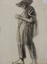 Load image into Gallery viewer, Roy Charles Gamble. Three male figure studies. Chalk drawings. Early XX C.