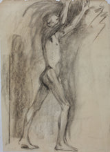Load image into Gallery viewer, Roy Charles Gamble. Three male figure studies. Chalk drawings. Early XX C.