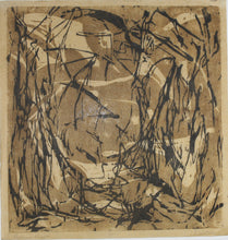 Load image into Gallery viewer, P. Watson. Autumn Night. Linocut. XX C.