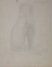 Load image into Gallery viewer, John Middleton Freeman. Portrait of Lana. Ink drawing. 1975.
