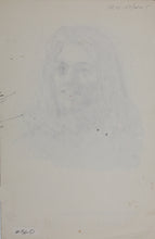 Load image into Gallery viewer, John Middleton Freeman. Portrait of Apples. Ink drawing. 1975.
