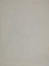 Load image into Gallery viewer, John Middleton Freeman. Portrait of a Little Girl. Graphite drawing. Late XX C.