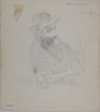 Load image into Gallery viewer, John Middleton Freeman. Portrait of Mike Trudgeon. Ink drawing. 1975.