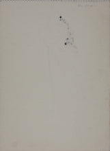 Load image into Gallery viewer, John Middleton Freeman. Portrait of a sitting woman. Ink drawing. Late XX C.