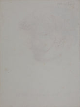 Load image into Gallery viewer, John Middleton Freeman. New York fireman at cabby. Brownish Conte crayon drawing. Late XX C.