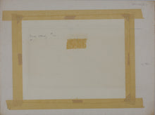Load image into Gallery viewer, John Middleton Freeman. Reclining female nude reading with a jag. Sepia drawing. 1966.