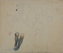 Load image into Gallery viewer, John Middleton Freeman. New York IRT subway scene. Ink drawing. 1966.