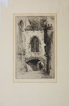 Load image into Gallery viewer, Walter Henry Sweet. Stephens Bow, Exeter. Etching. 1920th.