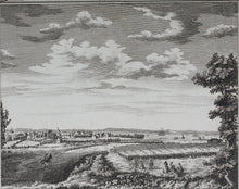 Load image into Gallery viewer, Alexander Hogg (publisher). View of the Abbey and Town of Dunfermline and View of Leith. Engraving. C. 1784.