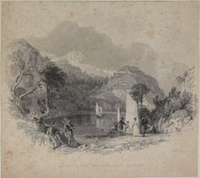 Load image into Gallery viewer, A. Durand; T. Allom; W. Bartlett, after. Three Mountain Landscapes engravings by J. Rolph; R. Wallis; J. Cousen. Mid. XIX C.